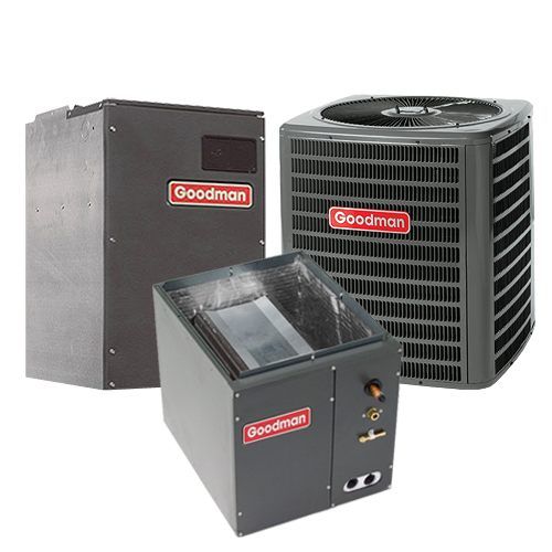 Goodman 1.5 Ton 16 SEER Air Conditioner Split System R410A Refrigerant