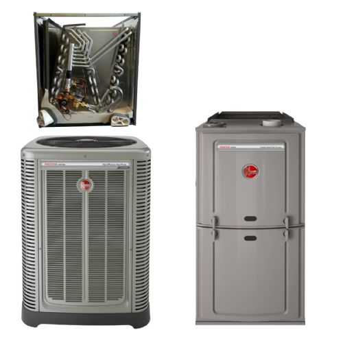 Rheem high efficiency online air conditioner