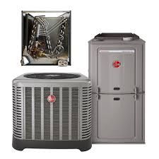 Rheem / Ruud 1.5 Ton 16 SEER R410A 96% AFUE 56,000 BTU Two-Stage Variable Speed Multi-Position Gas Furnace Split System