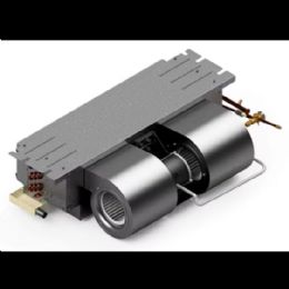 First Company - 2.5 Ton Horizontal Ceiling Mount DX Air Handler, 8kW Heat, R410a TXV 240V motor