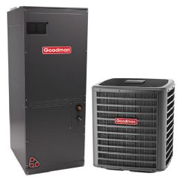Goodman 2 Ton 16 SEER Heat Pump Variable Speed Air Conditioner System