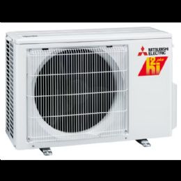 Mitsubishi MUZ-FS12NAH-U1 - 12,000 BTU/H Hyper-Heating Outdoor Unit with base pan heater