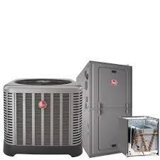 Rheem / Ruud - Classic 3.5 Ton 14.5 SEER, 80%, 100K BTU, Upflow/Horizontal, PSC Motor, Aluminum Coil, Standard Efficiency, R410A, Gas Furnace Split System