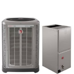 Rheem - Classic Plus 5 Ton 17 SEER, Two-Stage, EcoNet Enabled, ECM Motor, EEV Valve, 208/240V, 1Ph, 60Hz, Air Conditioning Split System