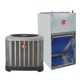 Rheem 1 1/2 Ton, 16 SEER Classic, RA1618AJ/RF1T2421MT Convertible Air Conditioner Split System, 5kW Heat