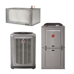 Rheem 4 Ton, 16 SEER, Classic Plus Series, RA1748AJ2C/R95PA08515/PL60H210P1 Furnace Split System