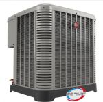 Rheem - Endeavor Series, RA14AY Line, 5 Ton 13.8 to 14.8 SEER2, Single Stage AC Condenser with Factory Installed High/Low Pressure Switch, R-454B (A2L), 208-230/1/60