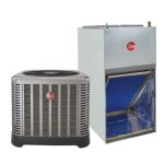 Rheem 1 1/2 Ton, 16 SEER Classic, RA1618AJ/RF1T2421MT Convertible Air Conditioner Split System, 5kW Heat