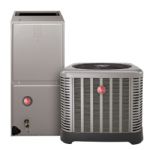 Rheem 2.5 Ton 16 Seer Air Conditioning System with 21" Variable Speed Air Handler