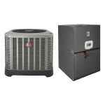 Rheem 2 Ton, 15 SEER, Classic Series, Air Conditioner Split System with Short 35
