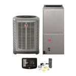 Rheem 3 Ton 17 SEER Classic Plus RA1736AJ/RH2T Air Conditioner Split System With EcoNetÃ¢â€žÂ¢ Control and WiFi Kit