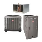 Rheem 4 Ton, 16 SEER, Classic Series, RA1648AJ1/R96VA-085/R48H210P756 Furnace Split System