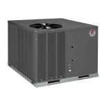 Rheem - Residential Classic 2 Ton, 14 SEER, Packaged Air Conditioner, PSC Motor, 208-230 V, 1 Phase, 60 Hz